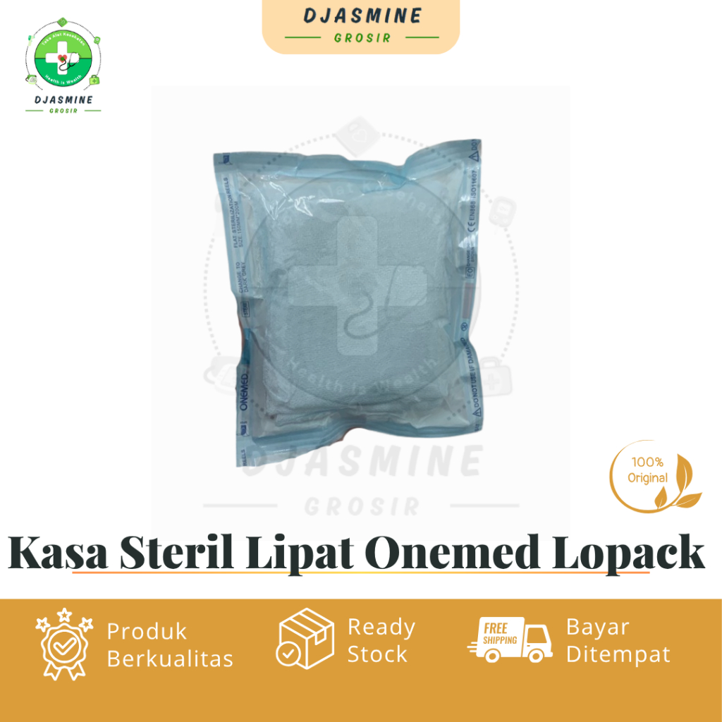 Kasa Steril Lipat Onemed Lopack 150mm x 200m Kasa Tahu