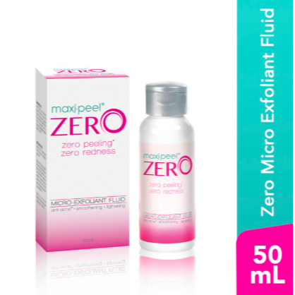 Maxi Peel Zero Micro Exfoliant Fluid 50ml Obat Jerawat Kecantikan Peel Wajah Filipina