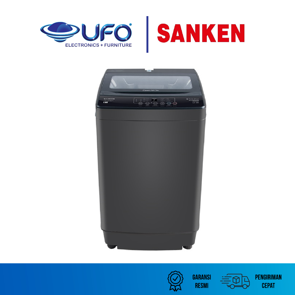 Sanken Mesin Cuci 8 Kg 4D X-Tor Technology AWS887GS