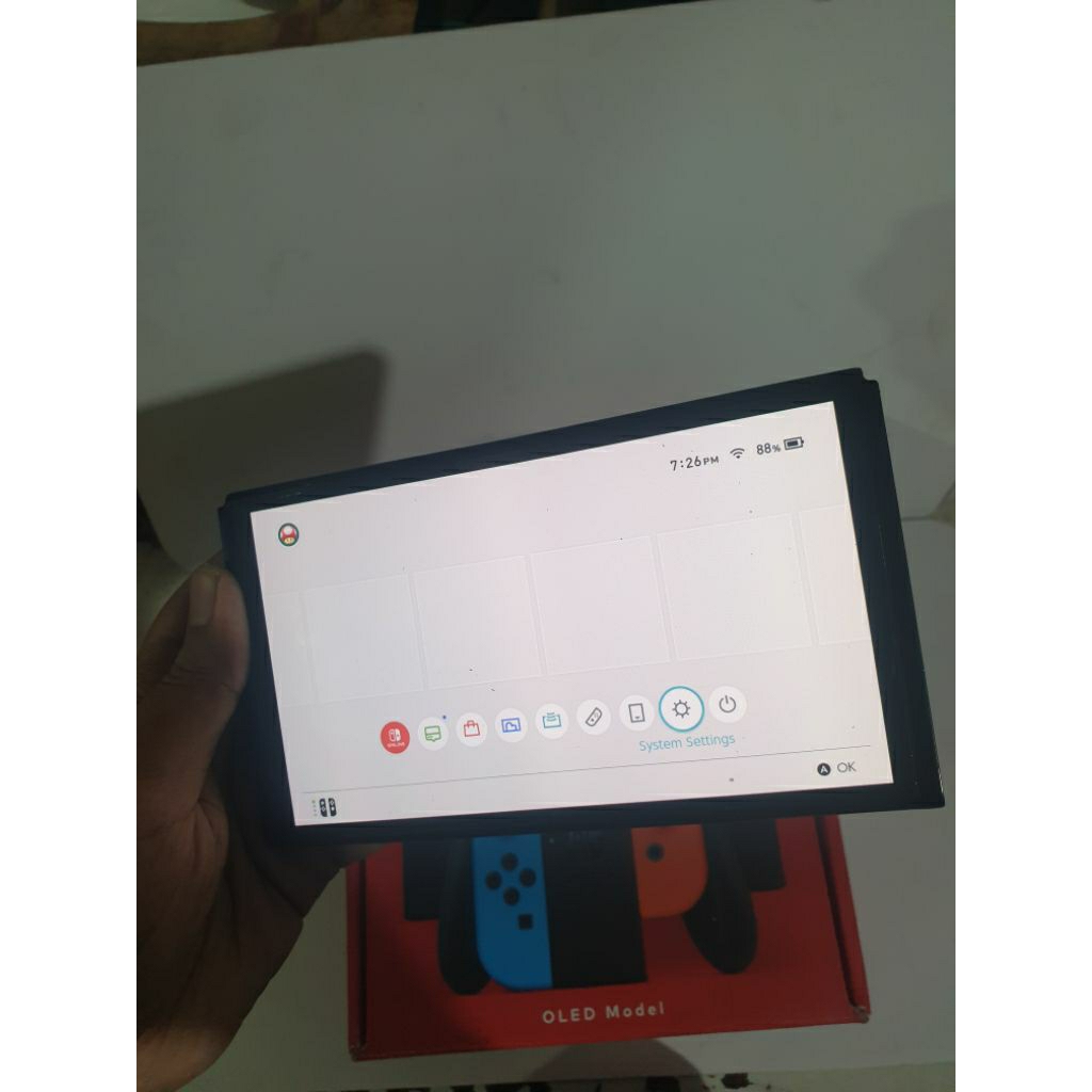 tablet nintendo switch oled OFW + box