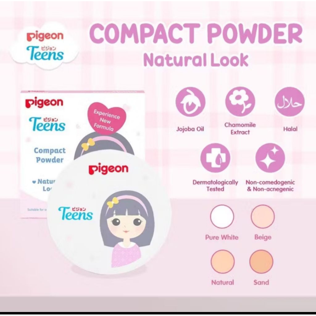 PIGEON TEENS Compact Powder