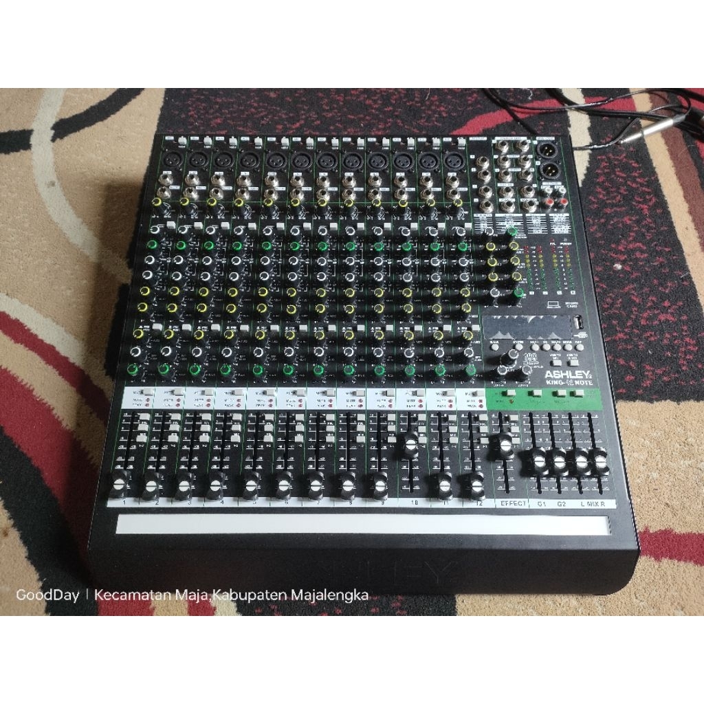 mixer ashley king note 12