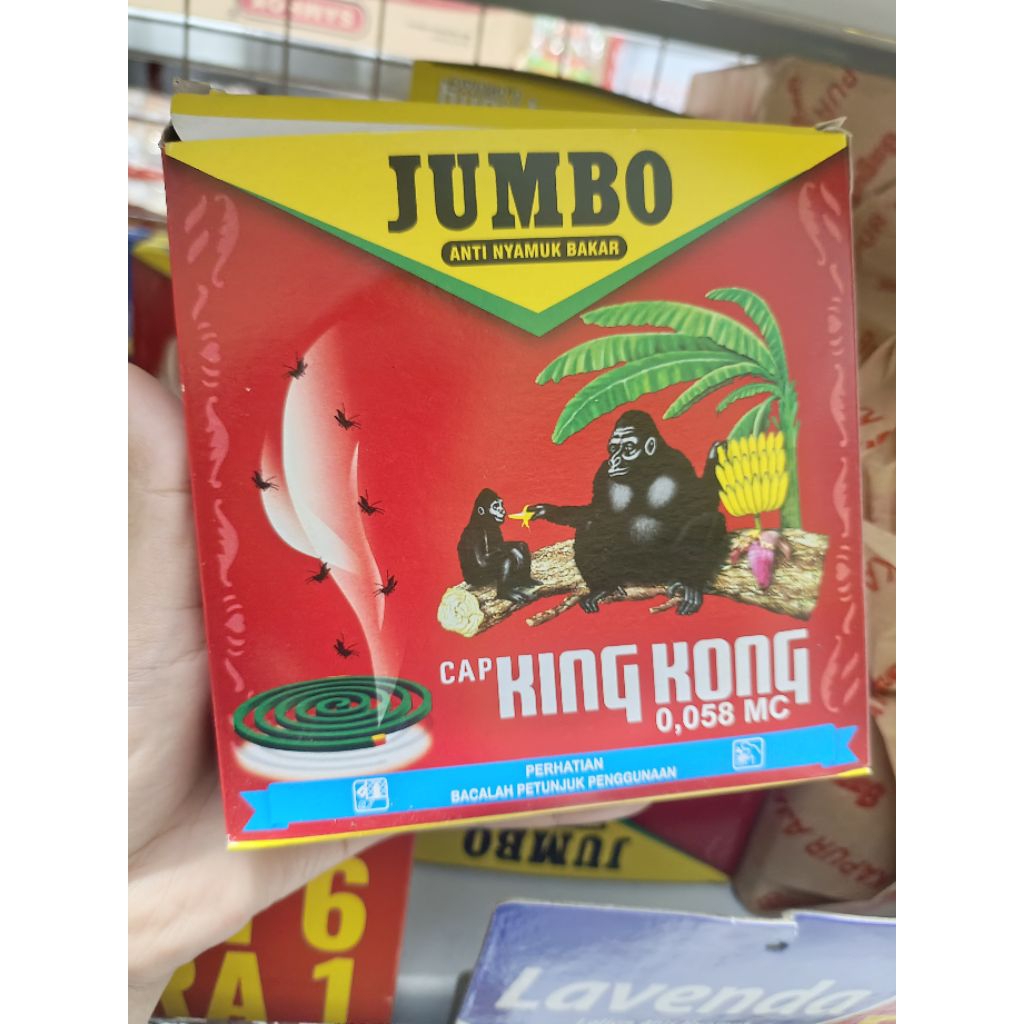 Obat Nyamuk Kingkong Jumbo | isi 5 | Grosir Kotak