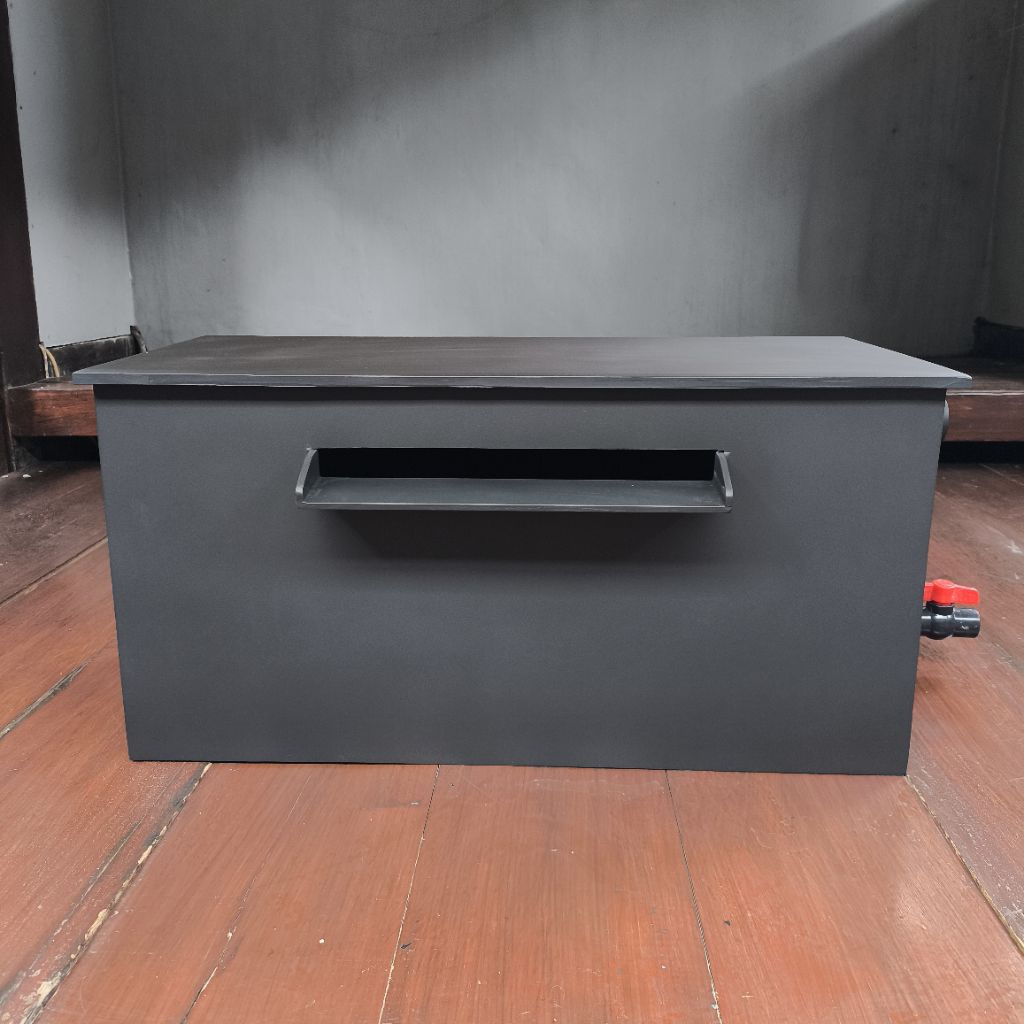 Waterfall Kolam Koi WF60 Pancuran Air Terjun Kolam Ikan Hias Packing Kayu