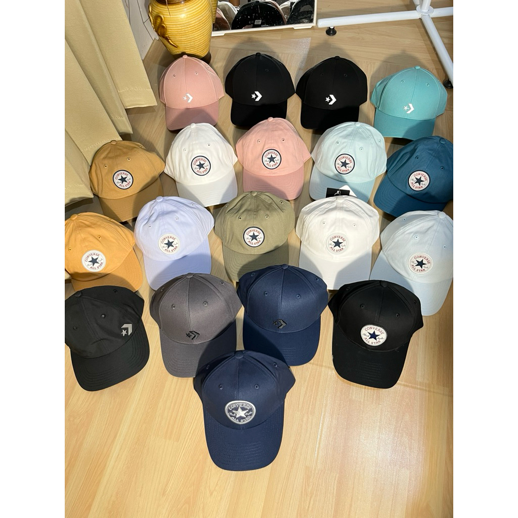 Topi Converse Original / Topi Converse Lock Up Baseball Mpu Cap / Topi Pria / Topi Wanita / Topi Uni