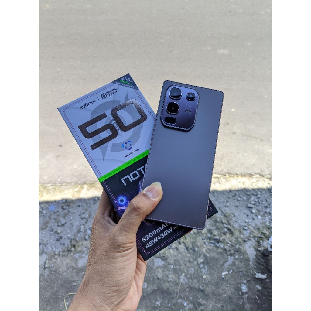 INFINIX NOTE 50 8/256 SECOND FULLSET MURAH