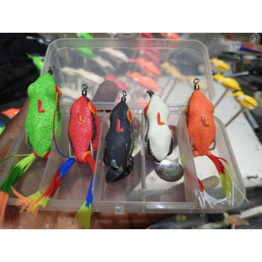 paket hemat sofrog isi 5pcs bonus kotak umpan