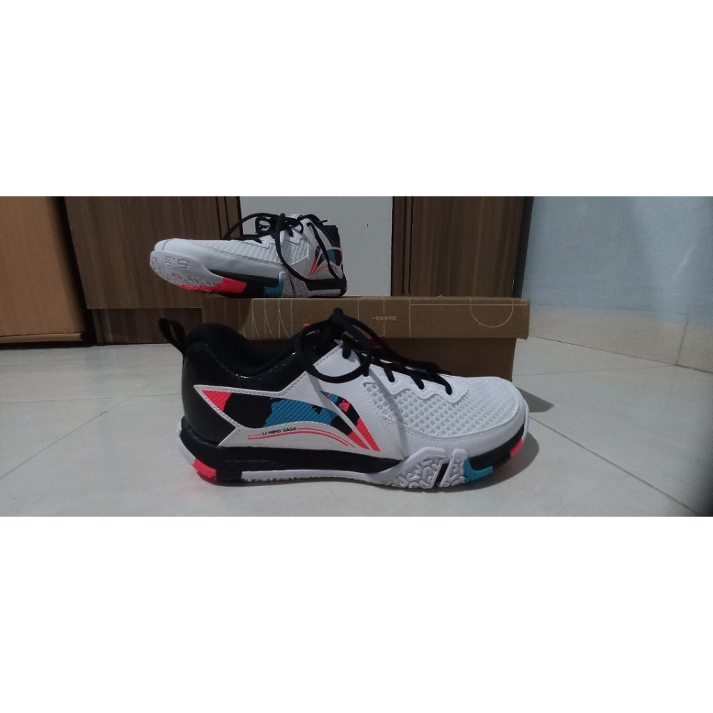 sepatu lining original Saga 2 pro LITE AYTT003-2 (BARU) UK 44