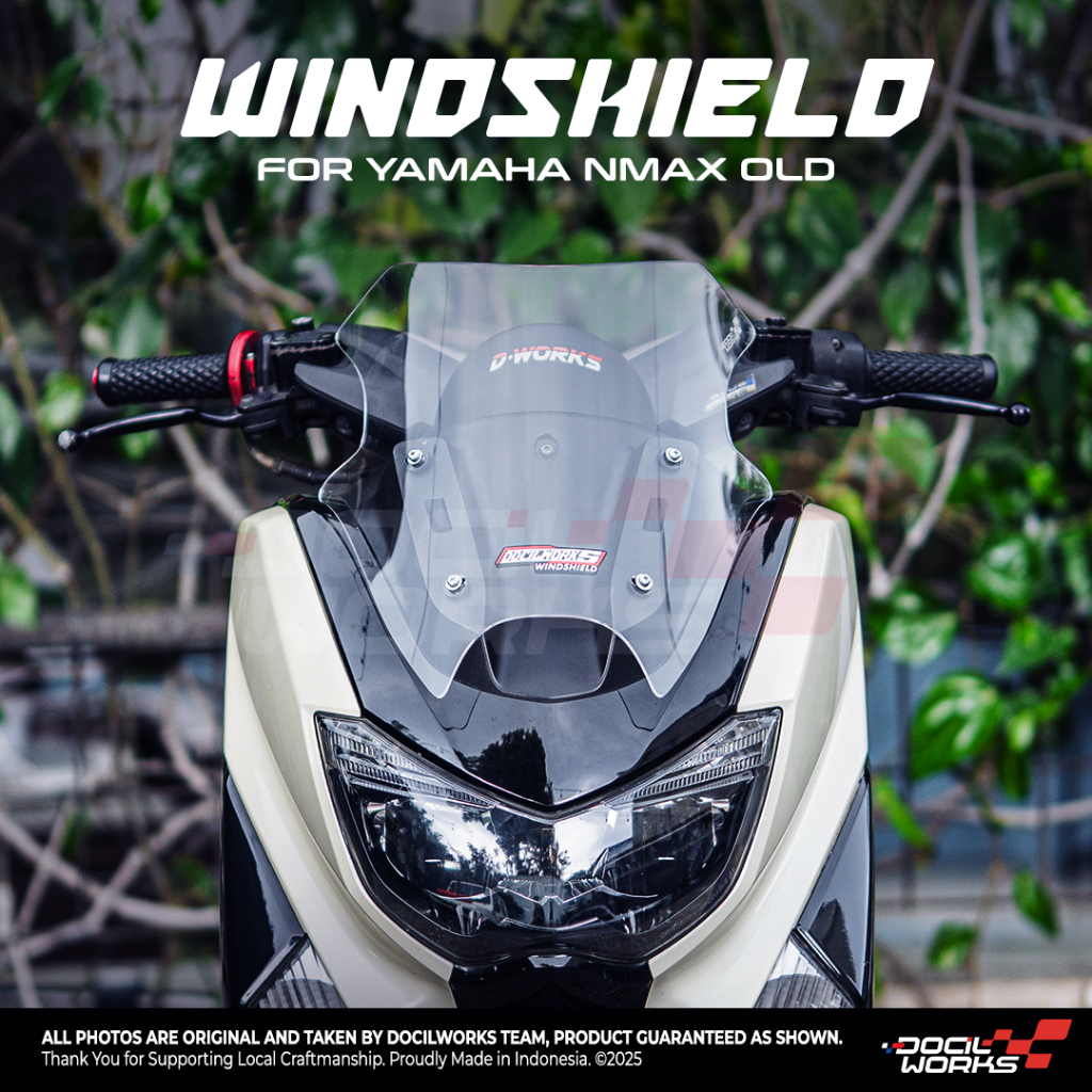 Docilworks - Visor Windshield Ocito 1 3mm Nmax Old Nmax New