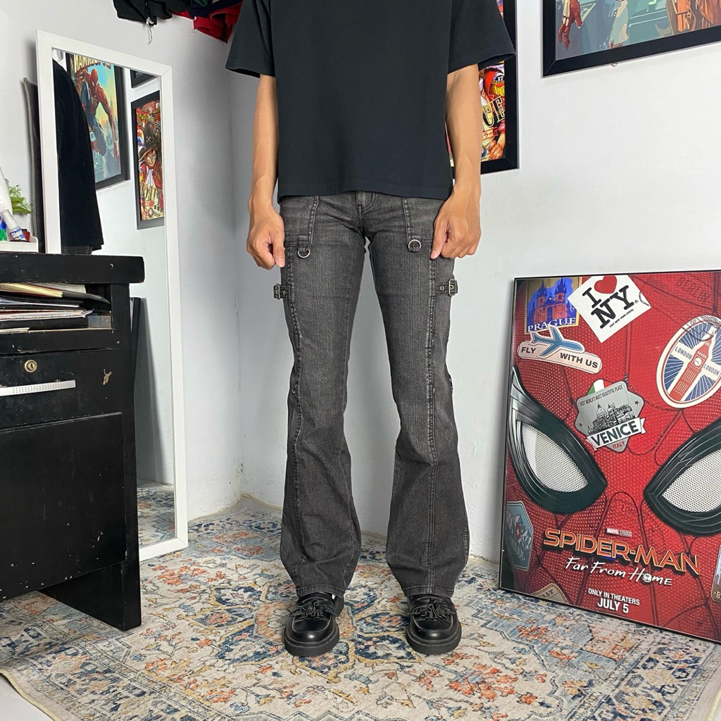XPRESS STRETCH BLACK JEANS