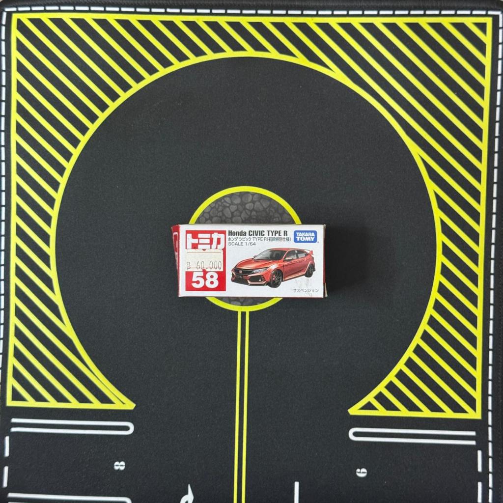 TOMICA HONDA CIVIC TYPE R REGULER 58 RED