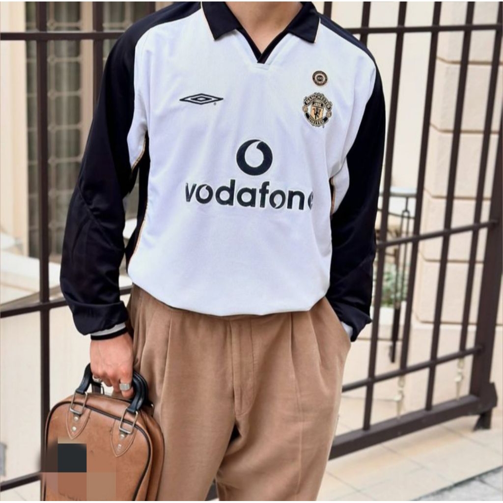 Long Sleeve Retro | Kaos Jersey Retro Mu Centenary LS Bolak Balik Grade Ori