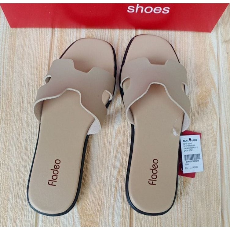 Sandal fladeo wanita/sandal fladeo wanita/sandal kekinian/sandal viral