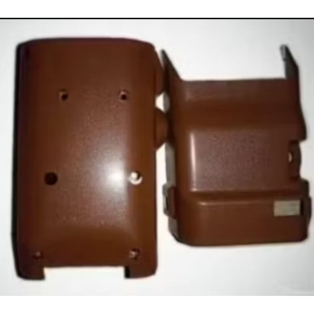 cover coloum cover steering coloumn cover saklar bawah stir Toyota kijang super coklat original