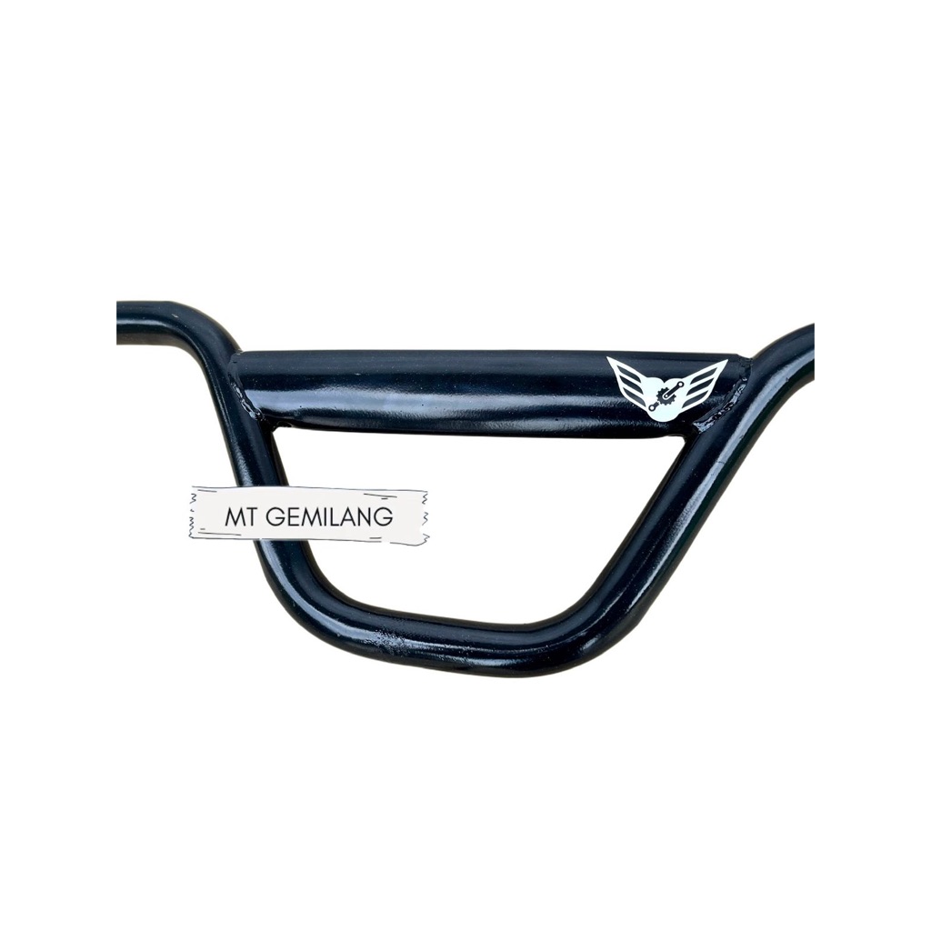 Termurah Handlebar Stang Stir Sepeda BMX Lontong L3 Bulat Gemilang Hitam