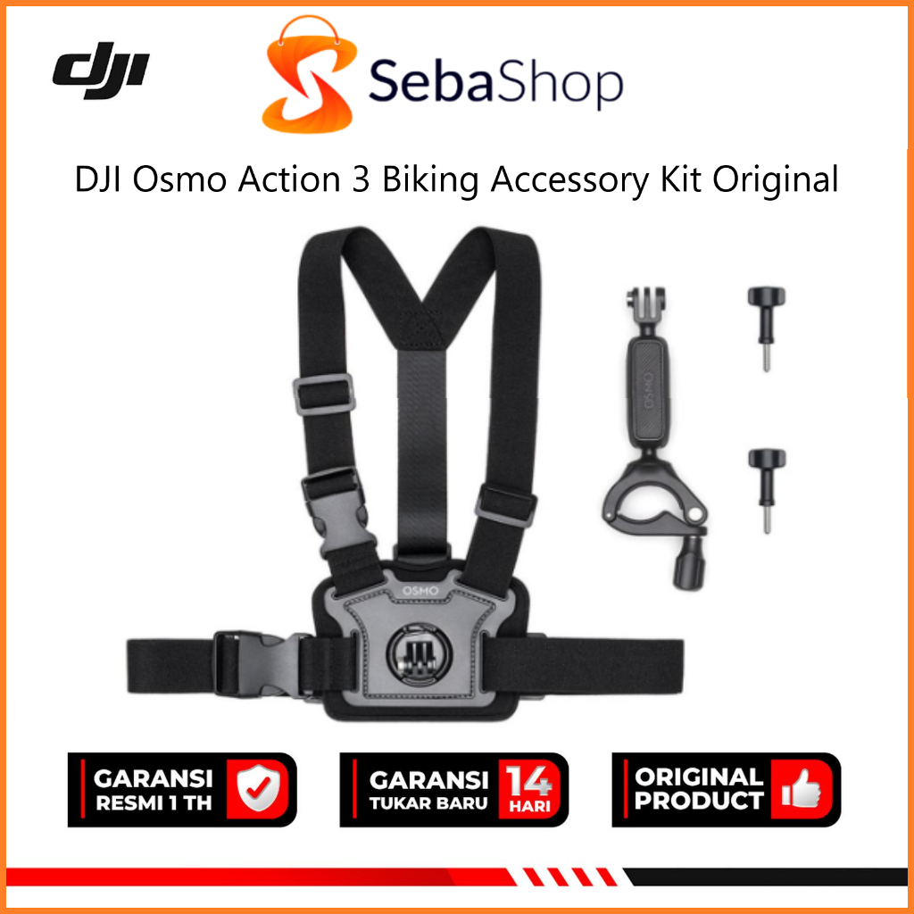 DJI Osmo Action 3 Biking Accessory Kit Original New - Dji Osmo Action 3 Biking Accessory Kit