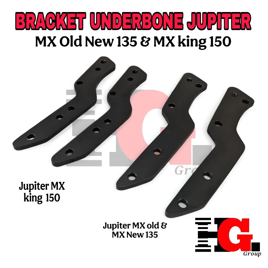 Breket Underbone MX Old New 135 King 150 Pnp Footstep Jupiter MX Old New 135 Dan MX King 150