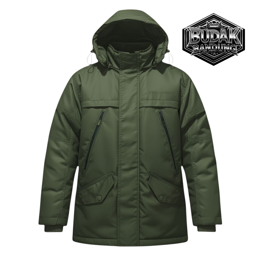 Kicksoogar Jaket Winter Pria Wanita Tebal Hangat Anti Angin Waterproof