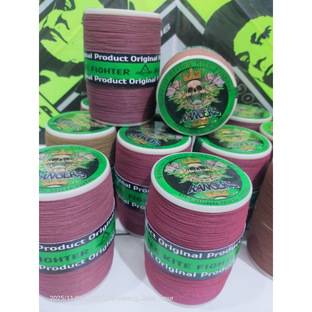 gelasan Rangers matot gold import 0.23 panjang 6000 yard
