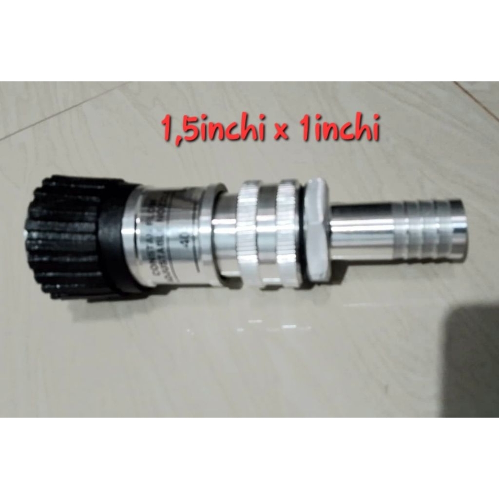 Variable Nozzle Spray Pemadam Ukuran 1,5inchi 2inchi 2,5inchi Plus Connektor House Selang