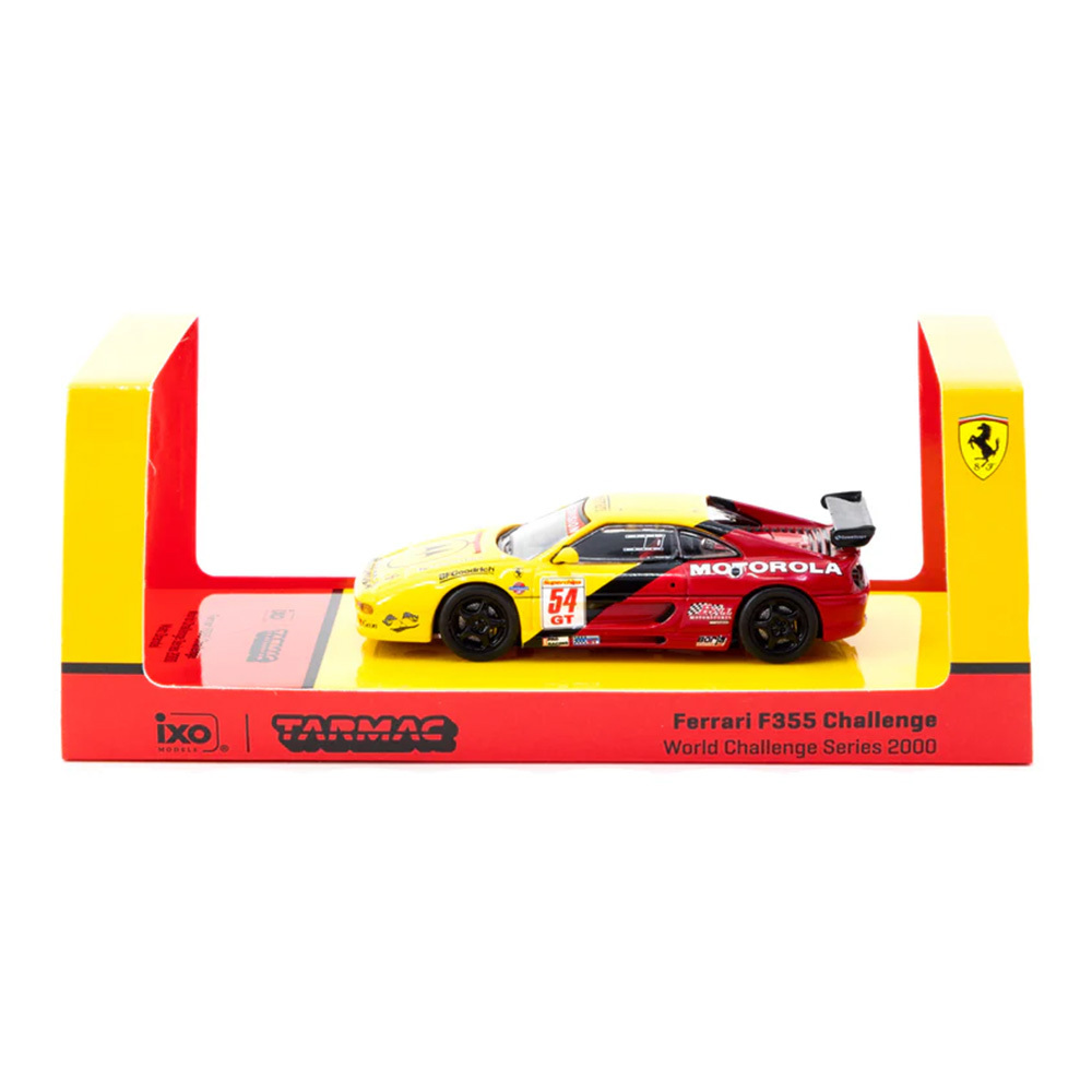 TARMAC WORKS 1/64 FERRARI F355 CHALLENGE - WORLD CHALLENGE SERIES 2000 - MOTOROLA