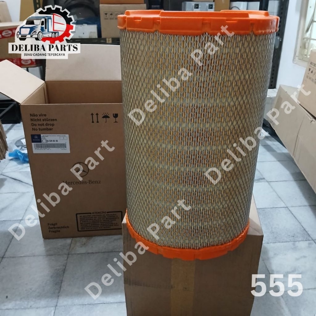 Filter udara luar, air cleaner Mercy bus OH 1626 P/N: BA634.528.03.06/01
