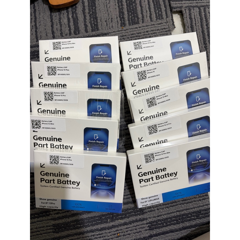 Battrey iPhone Notif Asli Genuine