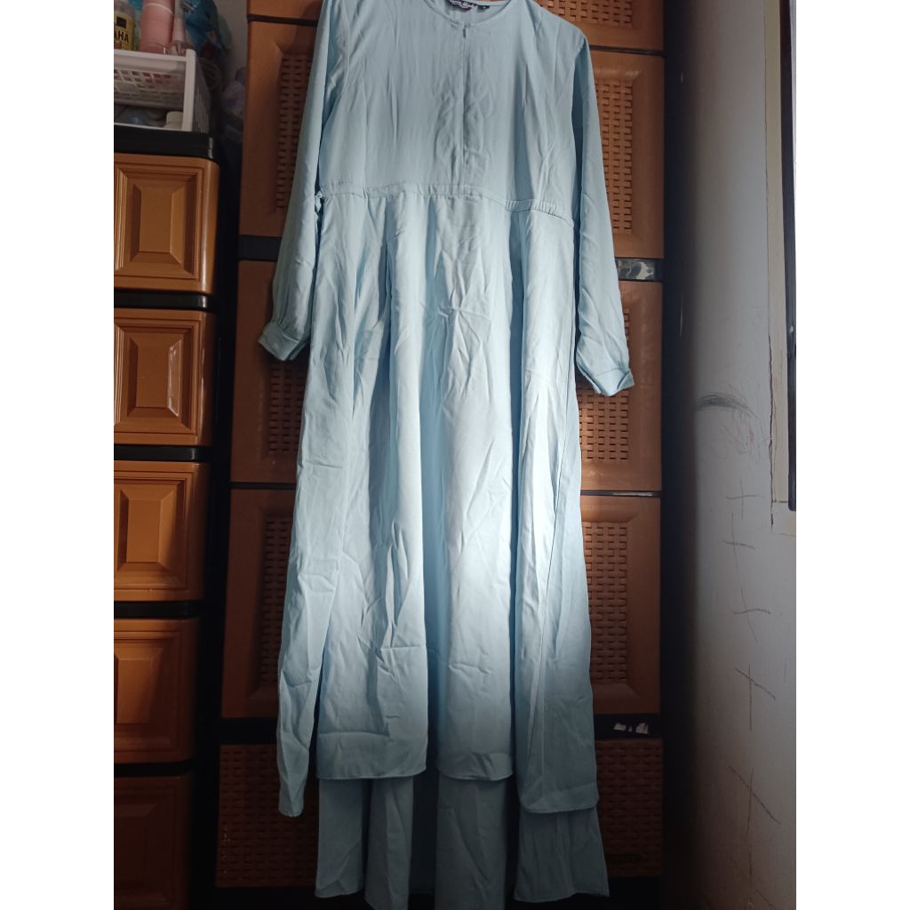 PL gamis Hijau wardah by Fania Hijab