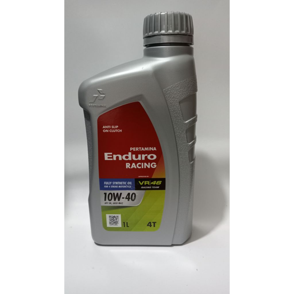 OLI ENDURO RACING 1000 ML SAE 10W-40 PERTAMINA FULL SYINTETIC FOR VIXION CB NINJA SATRIA FU MX KING 