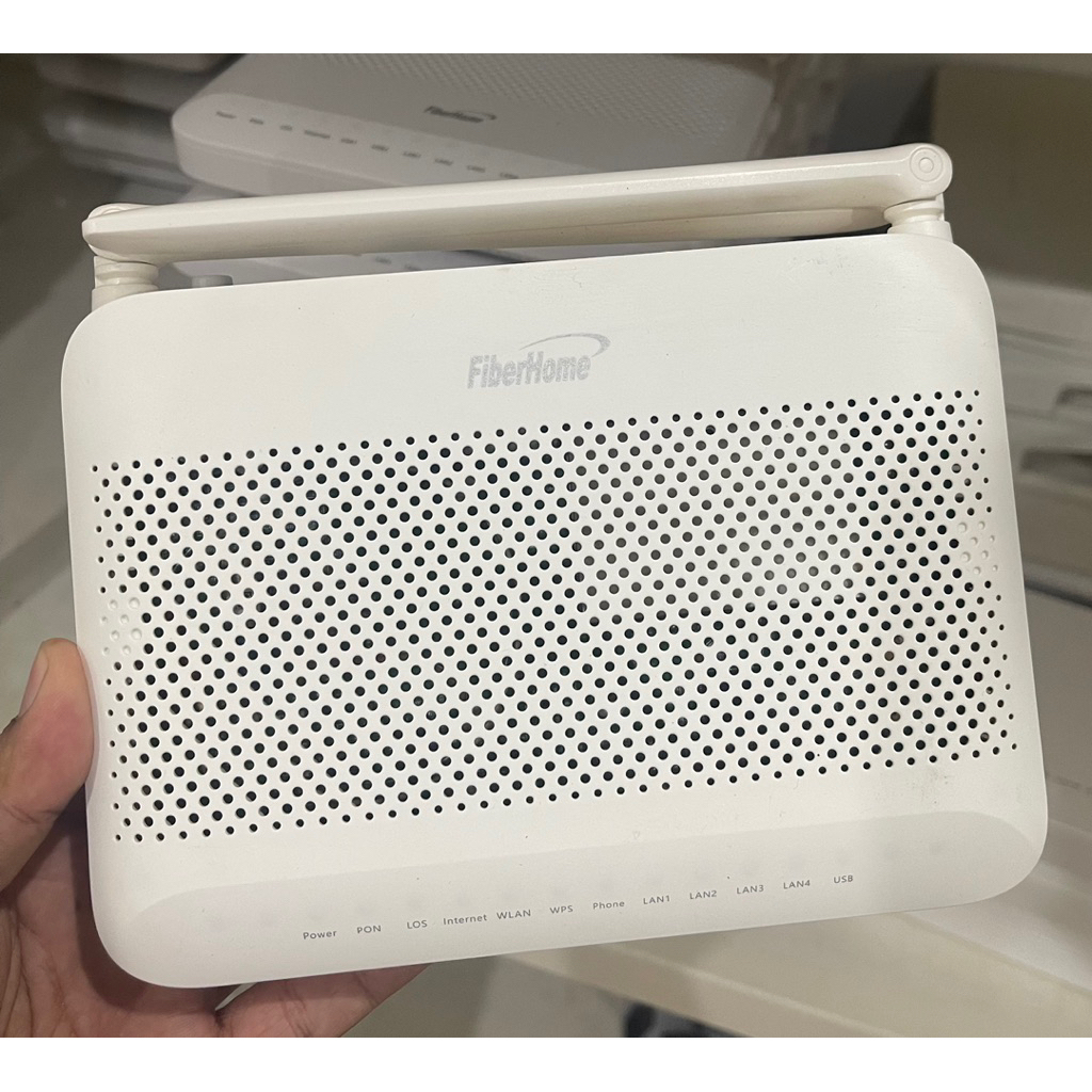 ONT GPON Fiberhome HG6145F1 Dual Band 5G Plus Adaptor