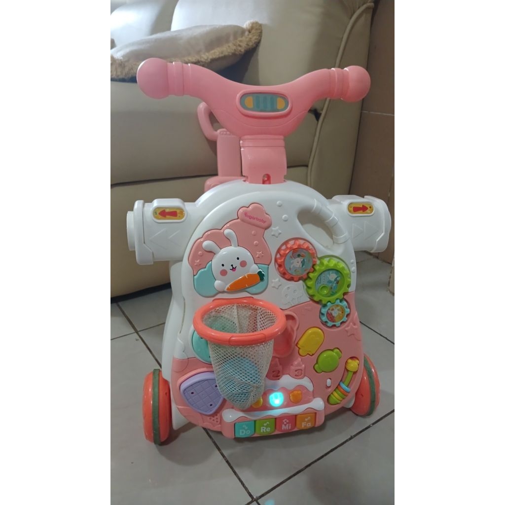 Preloved Baby Walker Sugar Baby 5in1