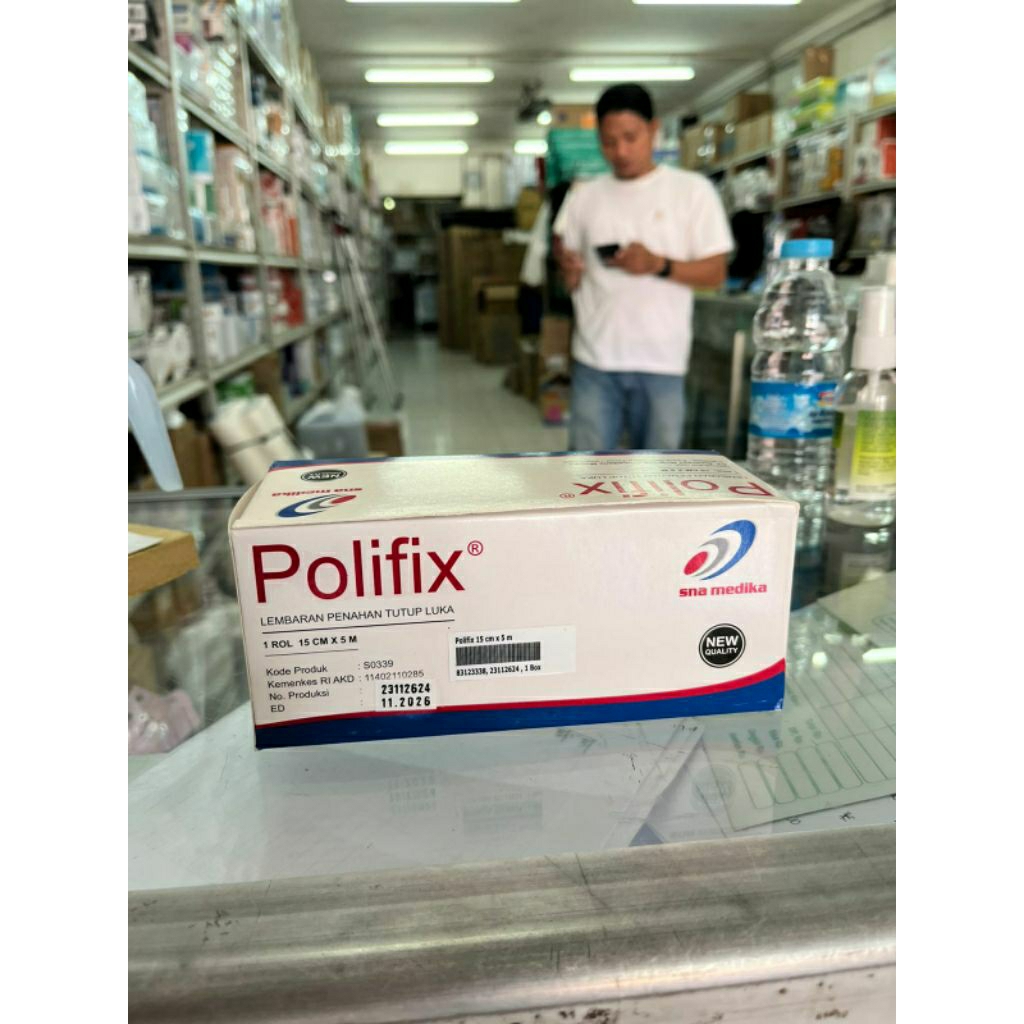 polifix 15cm x 5m perbox isi 1 roll