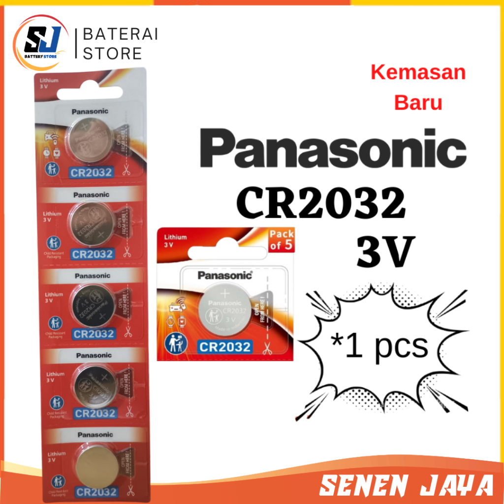 Baterai Batre Batrai Batrei Timbangan Digital badan Makanan GEA Panasonic  Baterai CMOS Laptop PC CR