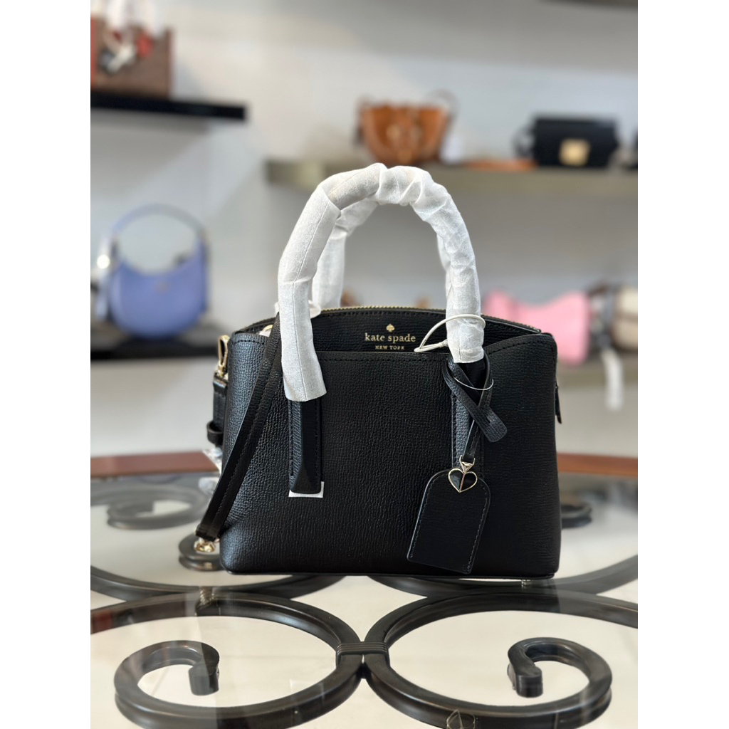 MARGAUX MINI SATCHEL BLACK