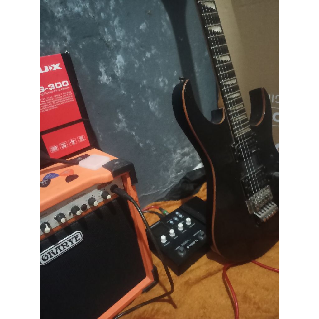 Paket Ampli + Gitar Listrik B.C Rich bronze series