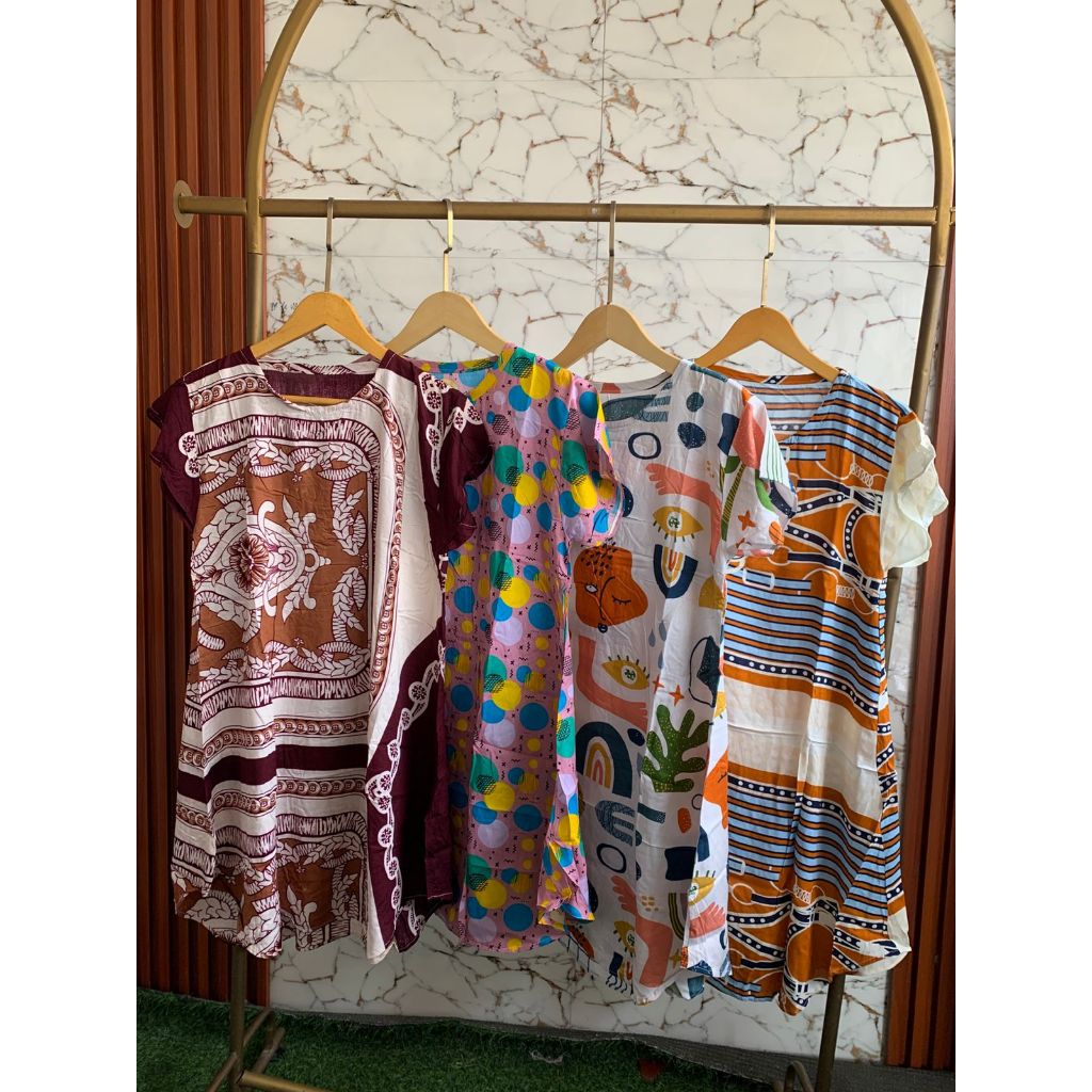 daster rayon daster motif random bali baju tidur wanita kekinian daster rayon dress wanita daster ba