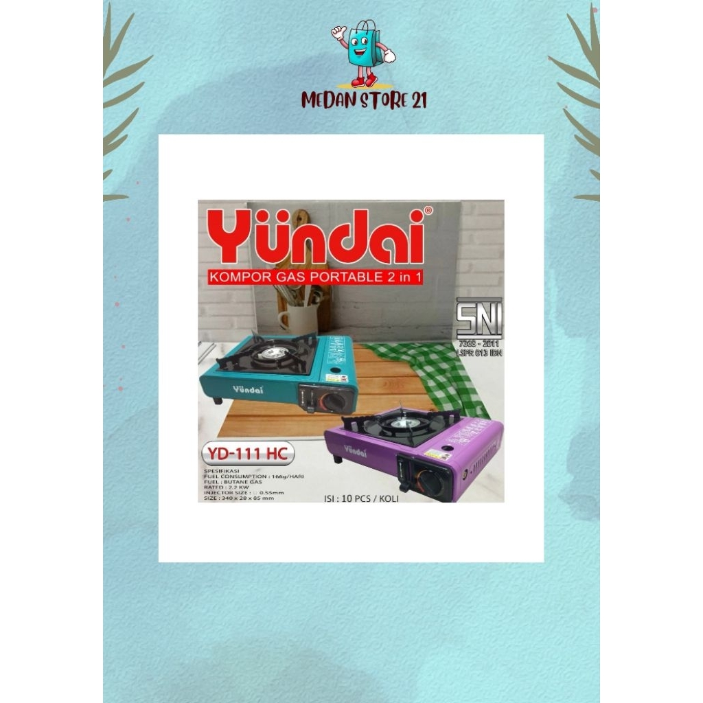 Kompor Portable Alat Masak Steamboat Yundai YD-111 HC