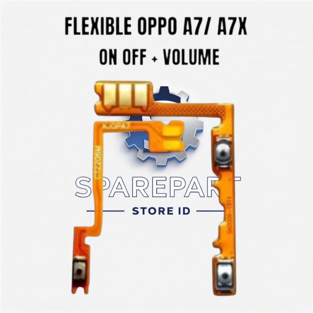 Flexible  A7/ A7X On Off + Volume/ON OFF OPPO A7/A7X