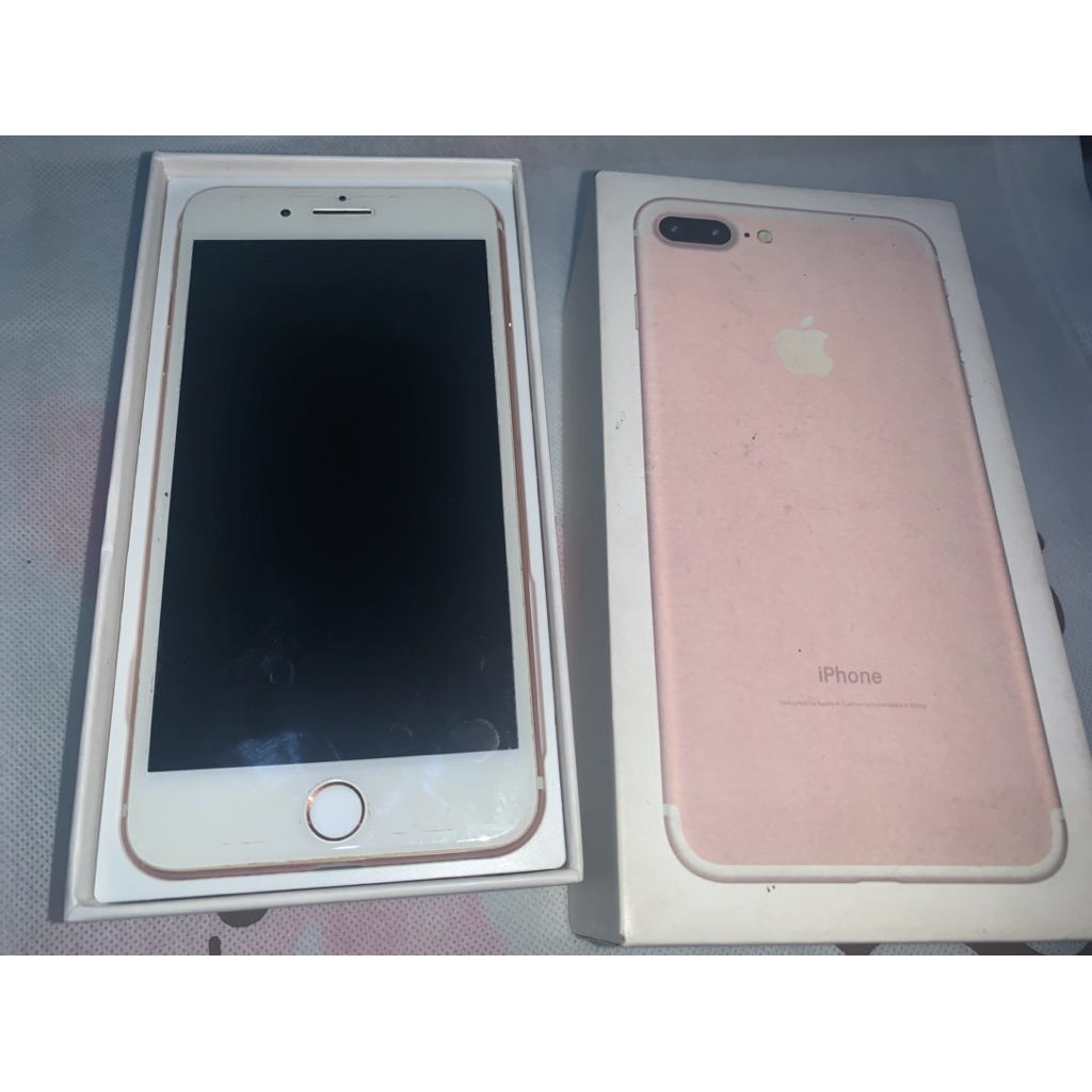 IPHONE 7 PLUS 128gb rosegold