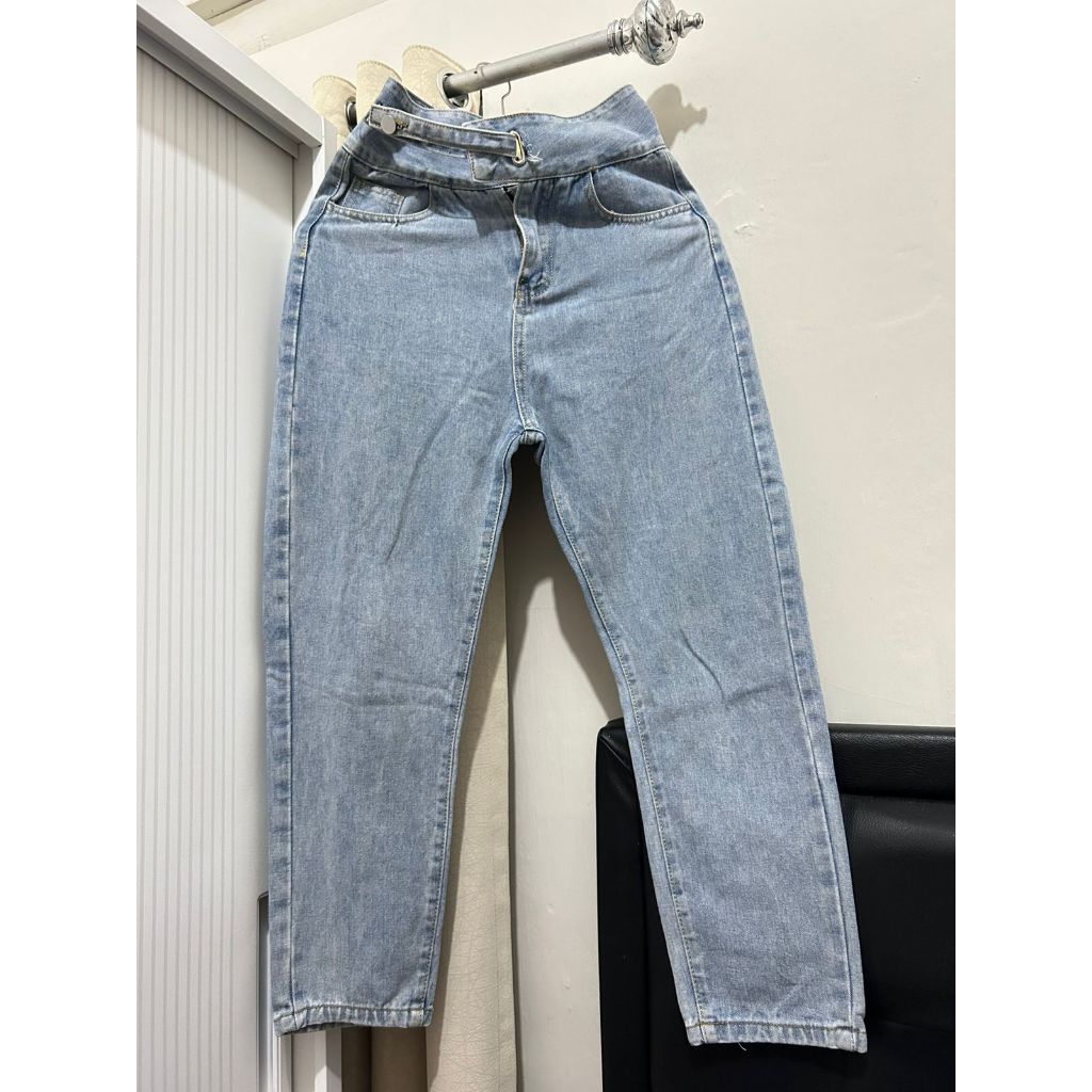 Celana Jeans Kulot | Slim | Cargo | Wanita  Premium AllSize