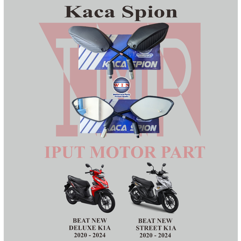 Kaca Spion BEAT NEW DELUXE K1A / BEAT NEW STREET K1A Original WIN