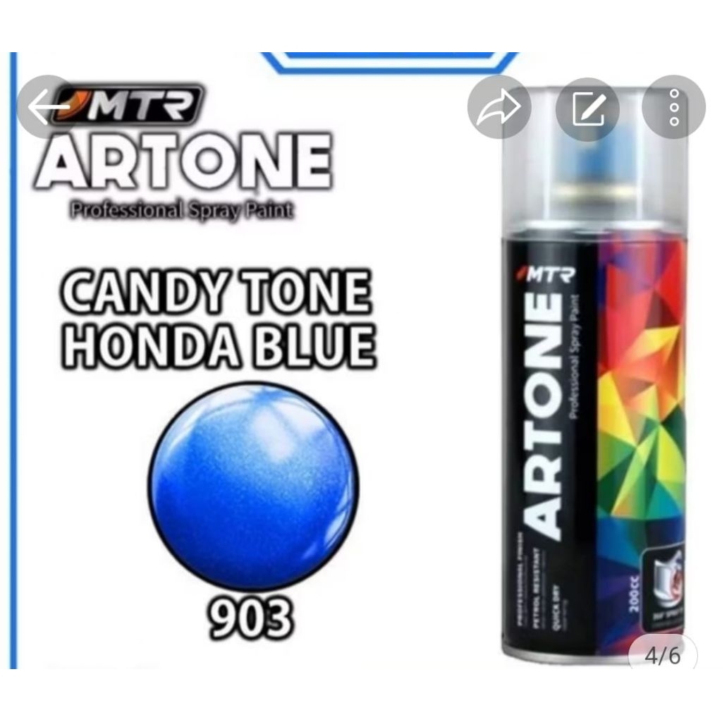 MTR ARTONE CANDY TONE HONDA BLUE 903