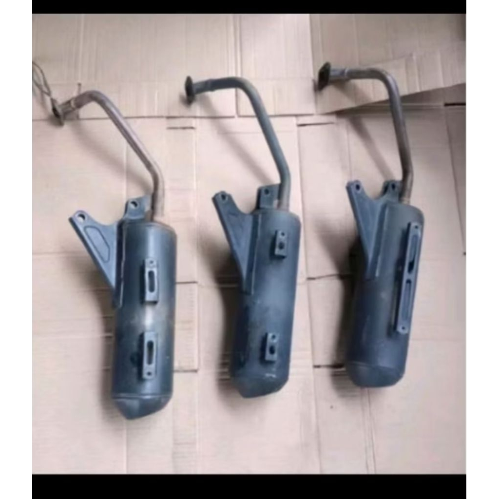 knalpot honda beat fi/sp karbu setandar,bawaan original copotan