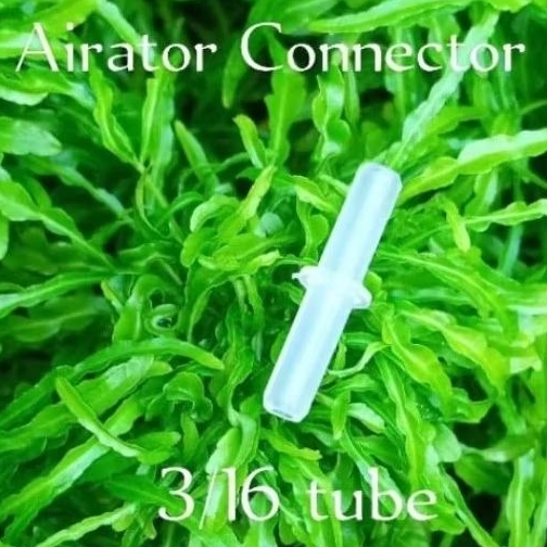 Konektor selang aerator charger dan aquarium 3/16