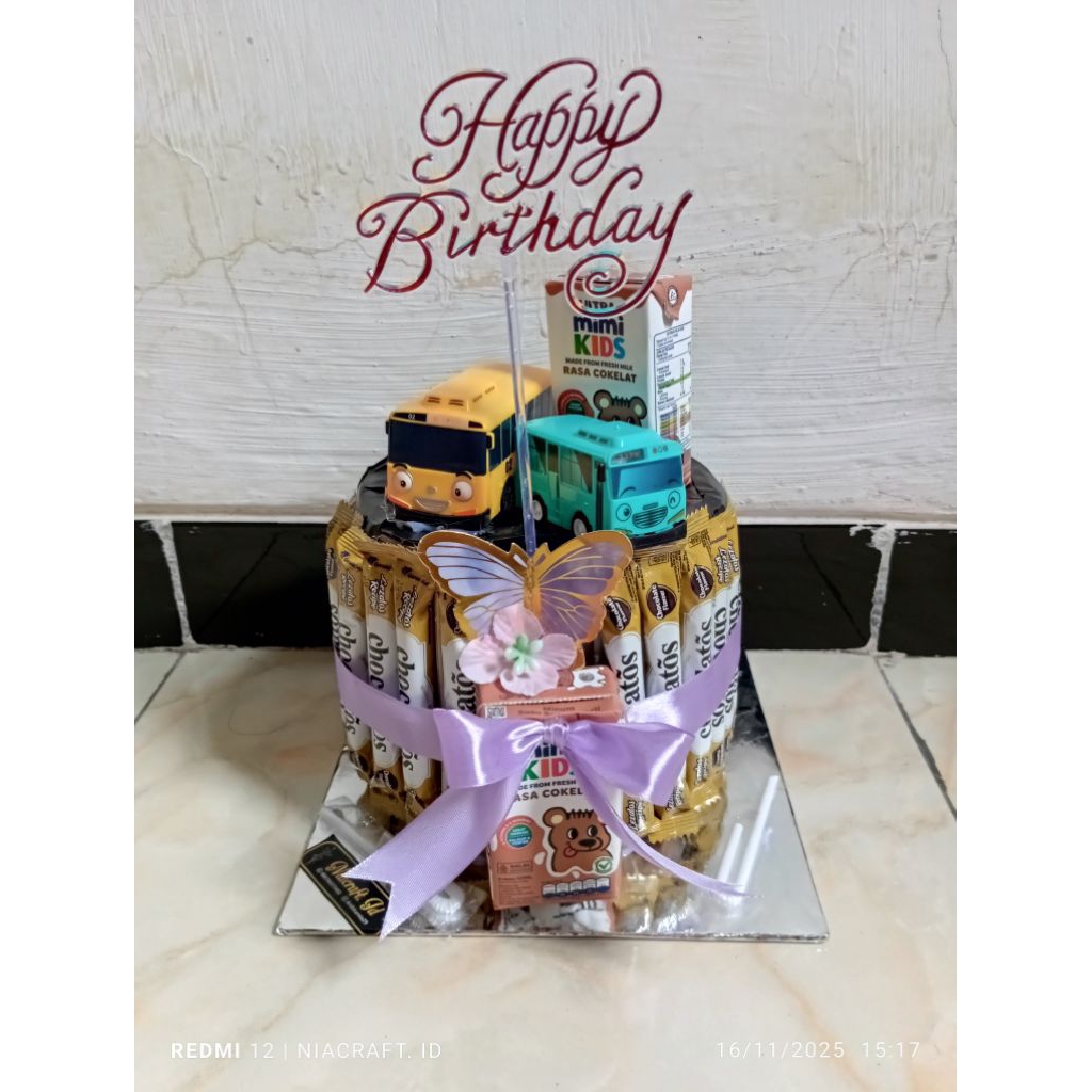 snack tower kado ulang tahun