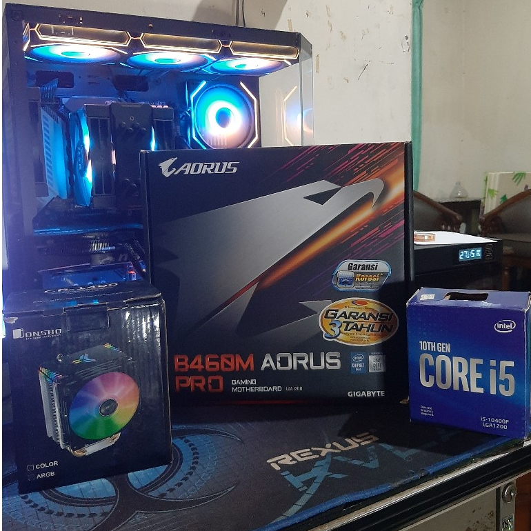 Gigabyte B460m Aorus Pro Intel Core i5 10400F