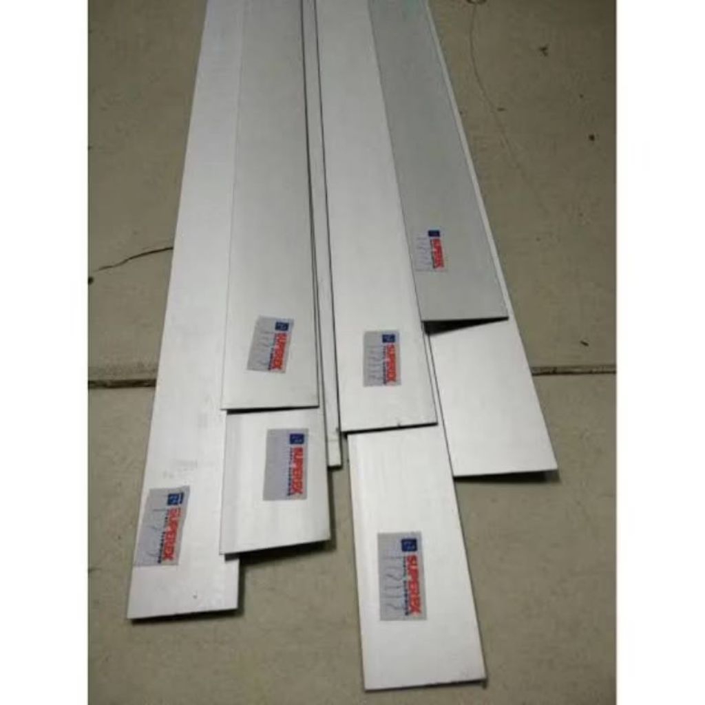 plat strip alumunium tebal 6mm x 30mm x 1000mm