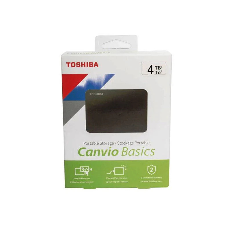 Toshiba Canvio Basic 4TB HD HDD Hardisk |Harddisk eksternal external