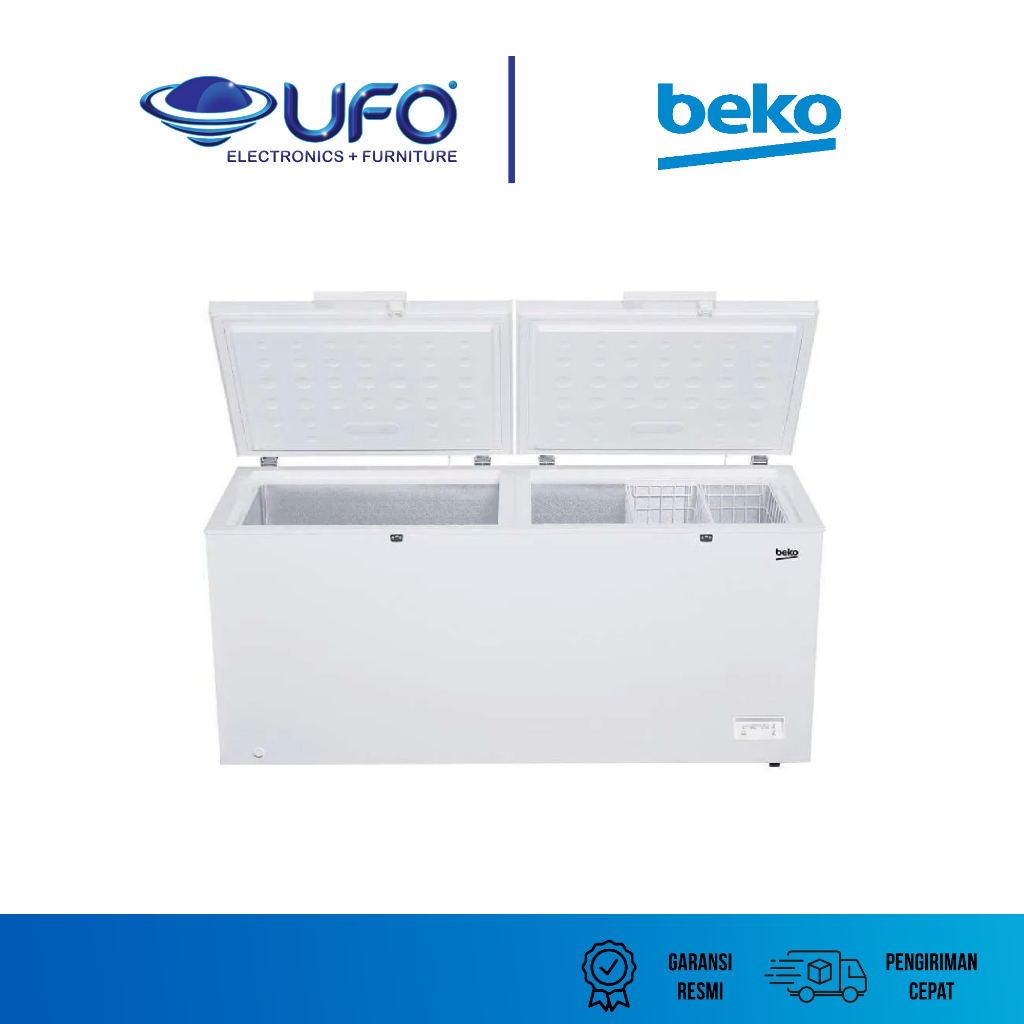 Beko Chest Freezer Box 2 Pintu 720 Liter CF7202WD