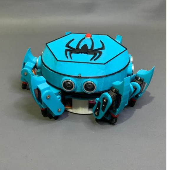 Hexapod Spider Robot Frame Servo MG90s, SG 90 3 x 6 Dof Arduino